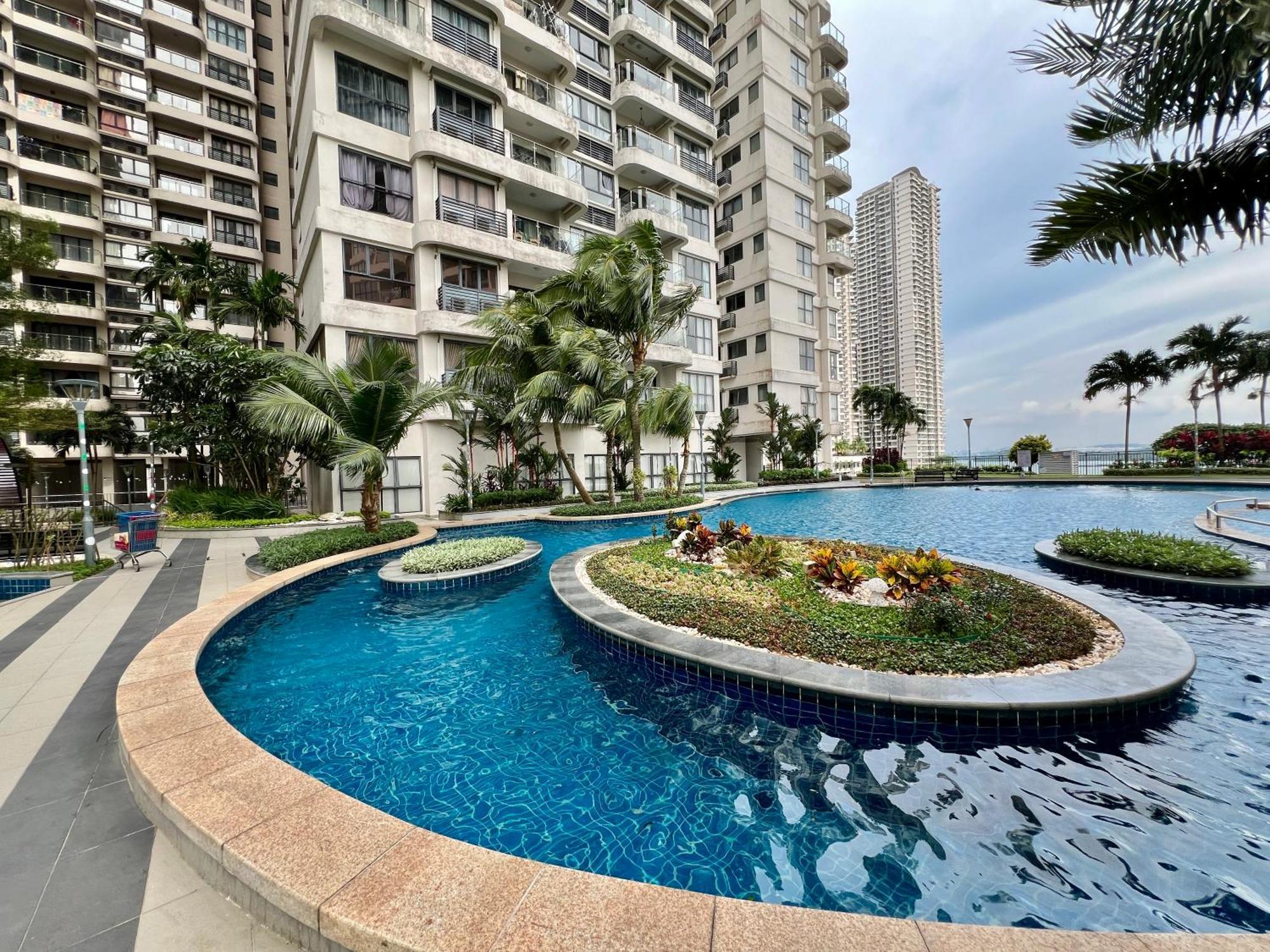 Pangsapuri Dangabay Seaview 2r2b 4-6pax With Balcony *